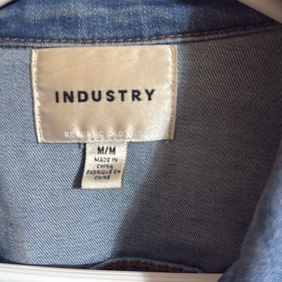 Industry Republic Clothing Blue Denim Jacket - Picture 2 of 7